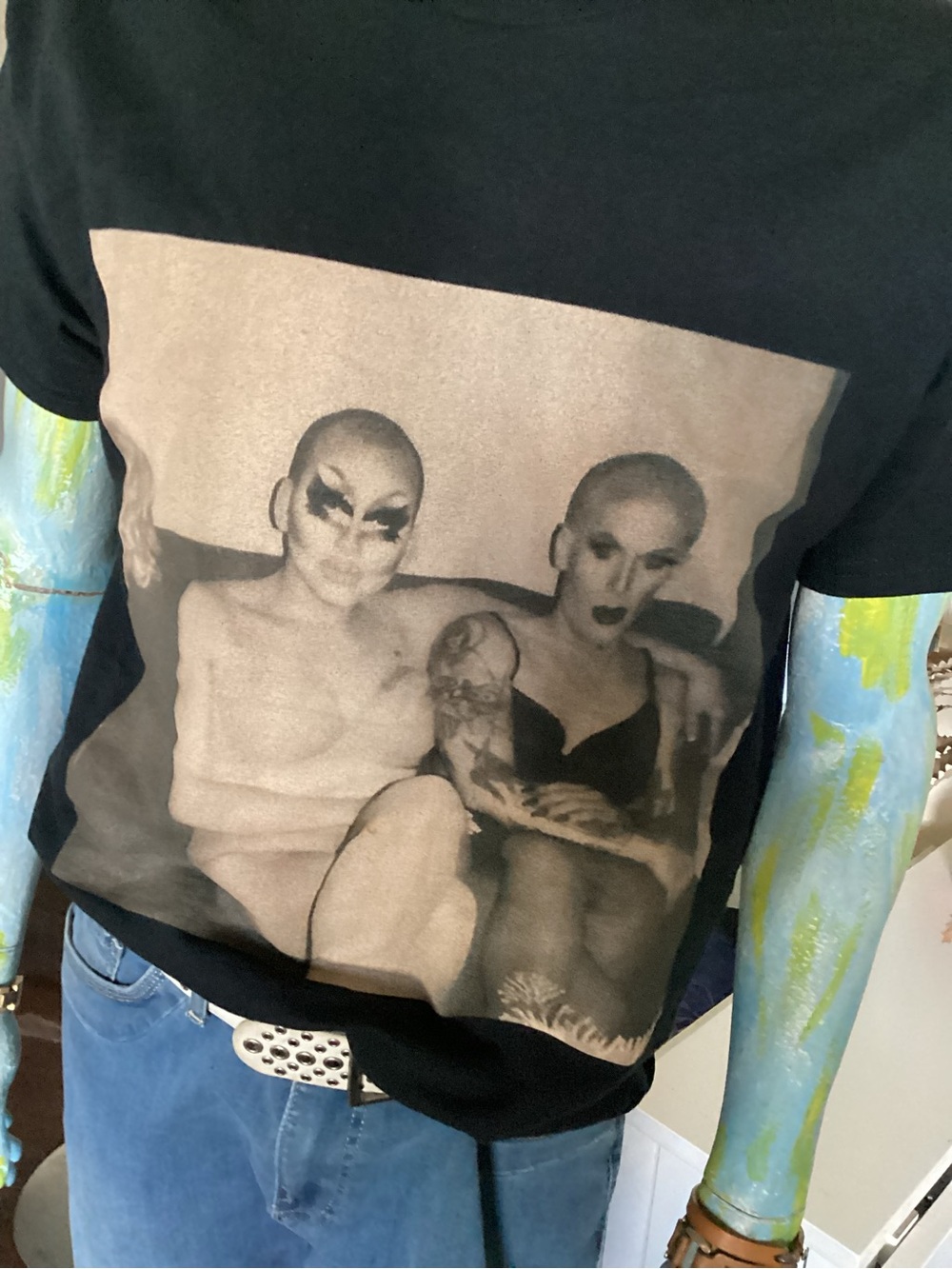 NWOT wigless Drag queen tee